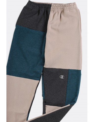 Unisex Patchwork Champion Sweatpants - Women-S, Men-XS pas cher 