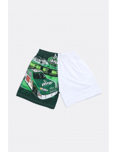 Unisex Rework Racing Tee Shorts - Women's XS, Men's XXS pas cher