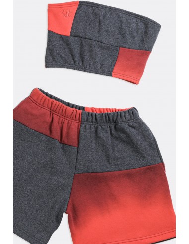 Rework Champion Patchwork Sweatshorts Set - S JUSQU'A -70%! 