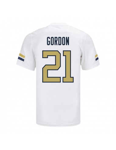 Georgia Tech Adidas Football Student Athlete 21 Daylon Gordon White Football Jersey Comment ça marche