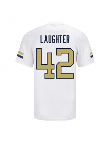 Georgia Tech Adidas Football Student Athlete 42 Luke Laughter White Football Jersey En savoir plus