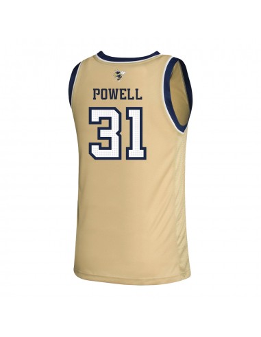 Georgia Tech Adidas Men's Basketball Student Athlete Sand Jersey 31 Duncan Powell pas cher