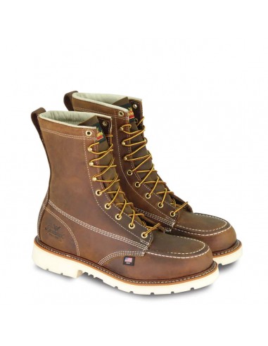 American Heritage - 8" Trail Crazyhorse - Moc Toe MAXwear 90 (Steel Toe) Comparez et commandez 