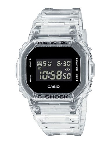 Digital 5600 Series DW5600SKE-7 Watch - Transparent pas cher