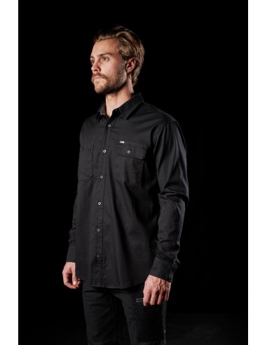 LSH-1 Long Sleeve Work Shirt - Black en linge