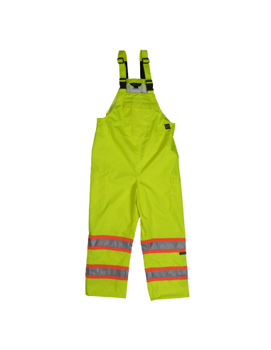 Safety Rain Bib Overall - Green le des métaux précieux