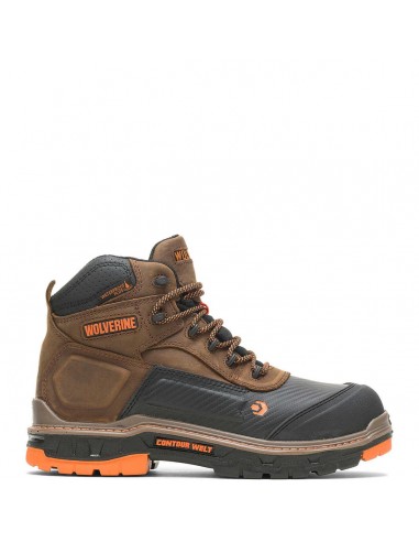 Men's Overpass Carbonmax 6" Work Boot - Brown Economisez 