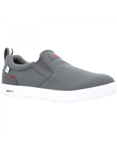 Men's Canvas Sharkbyte 2.0 Eco Deck Shoe - Grey prix