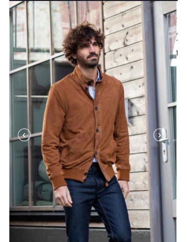 Blouson DOHERTY caramel Economisez 