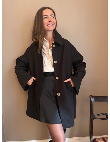 Manteau Sonia noir 50% de réduction en Octobre 2024